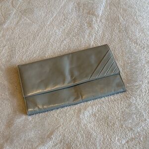 Elegant VINTAGE Genuine Leather Made in Canada Envelope Clutch Bag Mini EUC